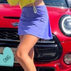 Women's purple skirt